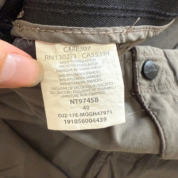 Wrangler Outdoor Series‎ Men's Shorts Size 40 Nylon Blend Hiking - Picture 6 of 8